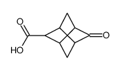 6-oxotricyclo[3.3.0.03,7]octane-2-carboxylic acid结构式