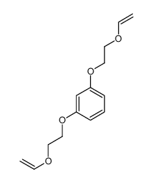 1,3-bis(2-ethenoxyethoxy)benzene Structure