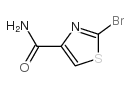 2-溴噻唑-4-甲酰胺结构式