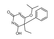 5-ethyl-5-phenyl-6-propan-2-yloxy-pyrimidine-2,4-dione结构式