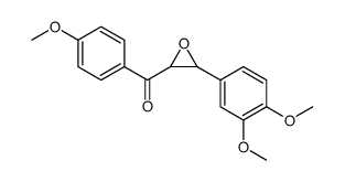 [3-(3,4-dimethoxyphenyl)oxiran-2-yl]-(4-methoxyphenyl)methanone Structure