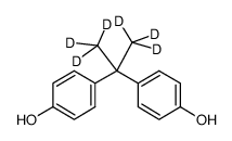 Bisphenol A-d6 Structure