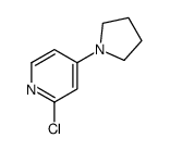 2-氯-4-吡咯烷吡啶结构式