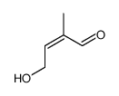 4-hydroxy-2-methylbut-2-enal结构式