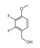 (2,3-二氟-4-甲氧基苯基)甲醇结构式