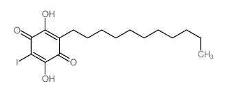 2,5-Cyclohexadiene-1,4-dione,2,5-dihydroxy-3-iodo-6-undecyl- picture