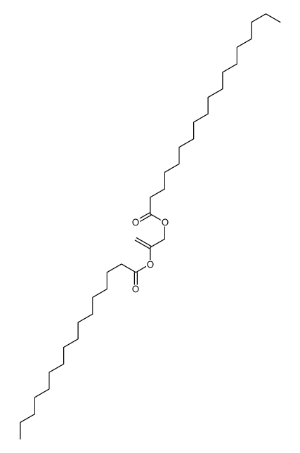 2-hexadecanoyloxyprop-2-enyl octadecanoate结构式