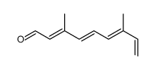 3,7-dimethylnona-2,4,6,8-tetraenal结构式