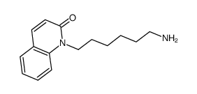 2(1H)-Quinolinone,1-(6-aminohexyl)-(9CI) Structure