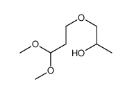 1-(3,3-dimethoxypropoxy)propan-2-ol结构式