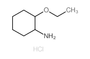Cyclohexanamine,2-ethoxy-, hydrochloride (1:1) Structure
