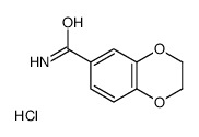 2,3-DIHYDROBENZO[B][1,4]DIOXINE-6-CARBOXAMIDE HYDROCHLORIDE Structure