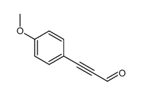 2-PROPYNAL, 3-(4-METHOXYPHENYL)-结构式