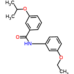 N-(3-Ethoxyphenyl)-3-isopropoxybenzamide结构式