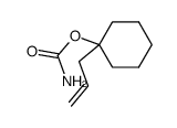 Cyclohexanol,1-(2-propenyl)-,carbamate(9CI) Structure