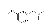 Benzenemethanamine, 3-methoxy-N,N,2-trimethyl-结构式