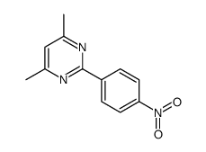 4,6-dimethyl-2-(4-nitrophenyl)pyrimidine picture
