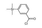 Benzoyl chloride, 3-(trimethylsilyl)- (9CI)结构式