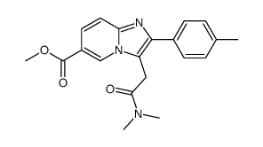 Zolpidem 6-Carboxylic Acid Methyl Ester结构式