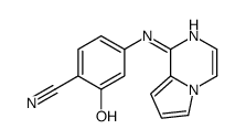 2-hydroxy-4-(pyrrolo[1,2-a]pyrazin-1-ylamino)benzonitrile结构式