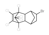 2-bromo-5,6,7,8,9,9-hexachloro-1,2,3,4,4a,5,8,8a-octahydro-1,4:5,8-dimethanonaphthalene Structure