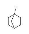 1-iodo-Bicyclo(2.2.1)heptane Structure
