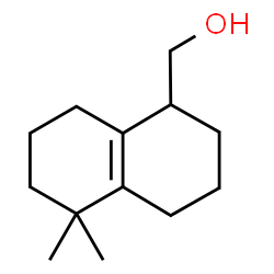 octahydro-5,5-dimethylnaphthalene-1-methanol结构式