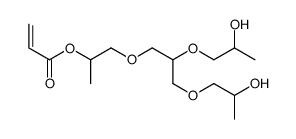 1-[2,3-bis(2-hydroxypropoxy)propoxy]propan-2-yl prop-2-enoate Structure