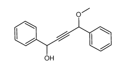 4-methoxy-1,4-diphenylbut-2-yn-1-ol结构式