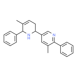 5,5'-Dimethyl-6,6'-diphenyl-1,2,3,6-tetrahydro-2,3'-bipyridine Structure