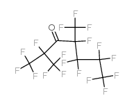 1,1,1,2,4,5,5,6,6,7,7,7-Dodecafluoro-2,4-bis(trifluoromethyl)-3-heptan one结构式