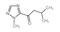 3-methyl-1-(2-methyl-1,2,4-triazol-3-yl)butan-1-one Structure