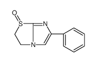 6-phenyl-2,3-dihydroimidazo[2,1-b][1,3]thiazole 1-oxide结构式