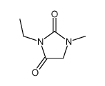 3-ethyl-1-methylimidazolidine-2,4-dione结构式