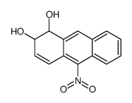 10-nitro-1,2-dihydroanthracene-1,2-diol结构式