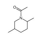 1-acetyl-2,5-dimethyl-piperidine结构式