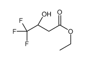 (S)-ETHYL 3-HYDROXY-4,4,4-TRIFLUOROBUTYRATE结构式