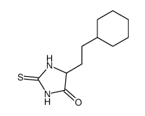 5-(2-cyclohexyl-ethyl)-2-thioxo-imidazolidin-4-one结构式