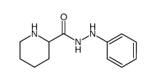 Pipecolinsaeure-phenylhydrazid结构式