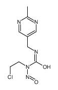 1-(2-chloroethyl)-3-[(2-methylpyrimidin-5-yl)methyl]-1-nitrosourea Structure