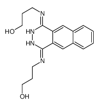 3-[[4-(3-hydroxypropylamino)benzo[g]phthalazin-1-yl]amino]propan-1-ol Structure