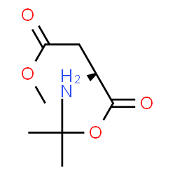 (S)-1-tert-Butyl 4-methyl 2-aminosuccinate structure