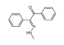 Benzil-mono(methylhydrazon) Structure