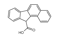 11H-benzo[a]fluorene-11-carboxylic acid Structure