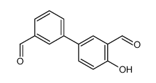 5-(3-formylphenyl)-2-hydroxybenzaldehyde Structure