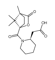 N-Camphanoylhomopipecolinsaeure Structure