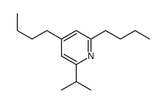 2,4-dibutyl-6-propan-2-ylpyridine Structure