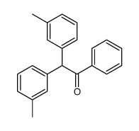 2,2-bis(3-methylphenyl)-1-phenylethanone结构式