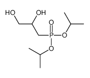 3-di(propan-2-yloxy)phosphorylpropane-1,2-diol Structure