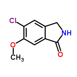 1H-Isoindol-1-one, 5-chloro-2,3-dihydro-6-Methoxy- picture